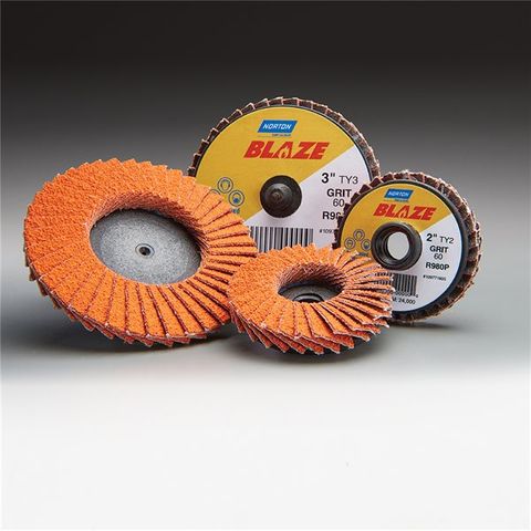MMINI FLAP DISC 50mm SPEED-LOK P80''BLAZE''