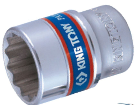 KING TONY 1/2DR 27MM 12PT SOCKET