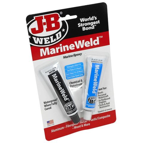 MARINE WELD EPOXY TWIN 28 g TUBE ''JB WELD''