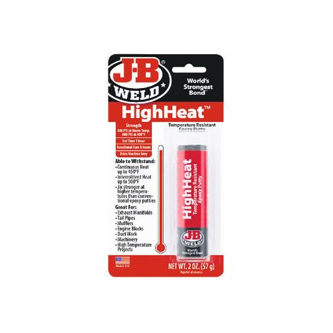 HIGH HEAT EPOXY PUTTY STICK 57gr''JB WELD''