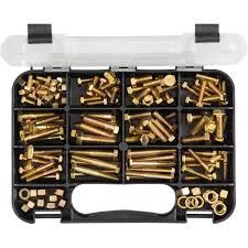 GJ GRAB KIT CHAMPION 130PC HIGH TENS HEX BOLTS/NUTS