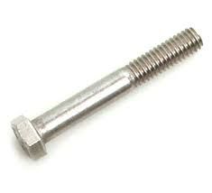 HEX HEAD BOLT UNF G8 ZP 1-1/8" X 4"