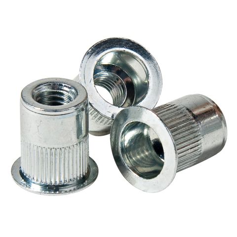 NUTSERTS ALUMINIUM FLANGED 8MM