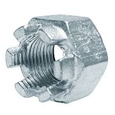HEX NUT 36mm 1.5P CASTLE NUT