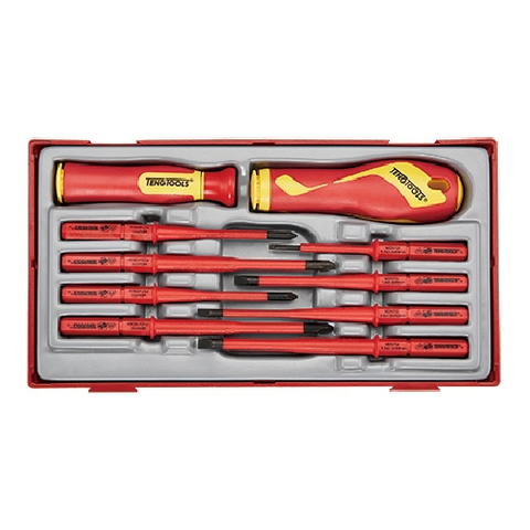 TENG 10PC 1000V S/DRIVER SET IN TRAY