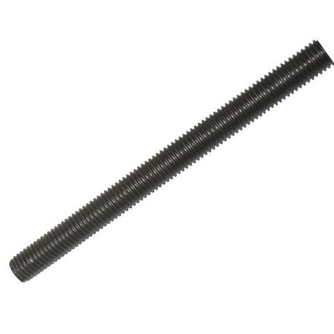 THREADED ROD M10 C8.8 BLACK