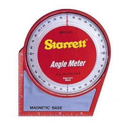 STARRETT ANGLE METER 3''X3'' MAGNETIC BASE 792330