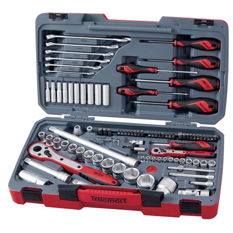 TENG GENERAL TOOL KIT 1/4&1/2DR 95PC METRIC****