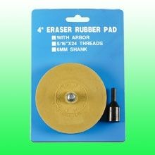 4" RUBBER ERASER PAD & SHAFT