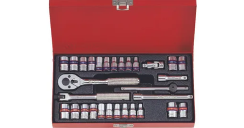 KING TONY 30PC 1/4DR 12pt COMB.SOCKET SE