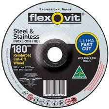 180MMx1.6 FLEXOVIT CUTOFF DISC D/C