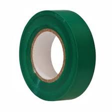 INSULATING TAPE GREEN 19MM X 20 MTR