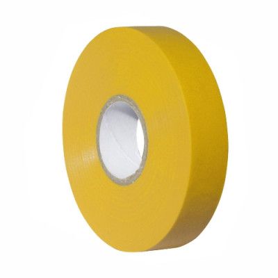 INSULATION TAPE YELLOW 19mmX20M