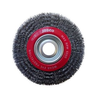 JOSCO BRUSH WHEEL CR 150X22XMB 0.35MM