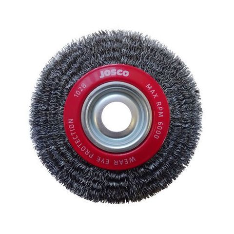 JOSCO BRUSH WHEEL CR 150X22XMB 0.35MM