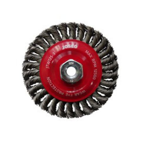 JOSCO BRUSH WHEEL TK30 125X1RXM14 0.50MM