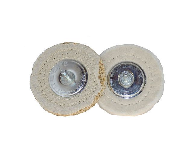 JOSCO POLISHING WHEEL 50 2PCE KIT 6.3 HEX SPINDLE