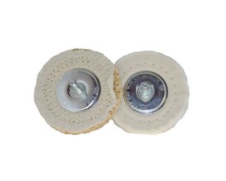 JOSCO POLISHING WHEEL 100 2PCE KIT 6.3 HEX SPINDLE
