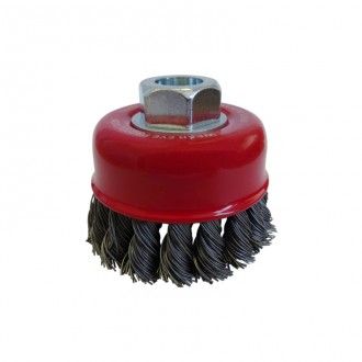 JOSCO BRUSH CUP TK18 50X1R 8MM SPINDLE 0.50MM