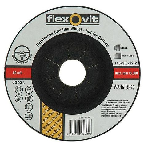 FLEXOVIT CUT OFF DISC 115MMx2.5