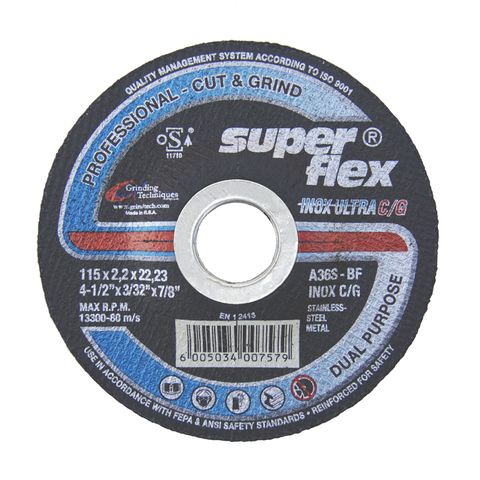GRINDING D/C SUPERFEX 115X6X22