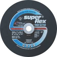 GRINDING DISC 230X7X22 INOX D/C SUPER FLEX