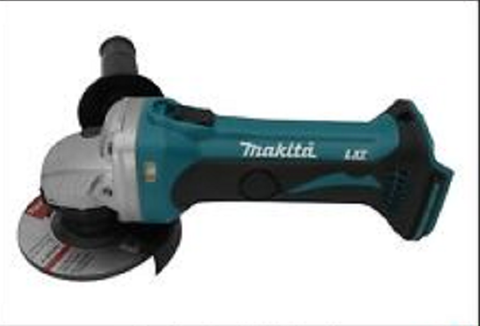 MAKITA 18V ANGLE GRINDER, B/LESS, C/LESS  BARE TOOL