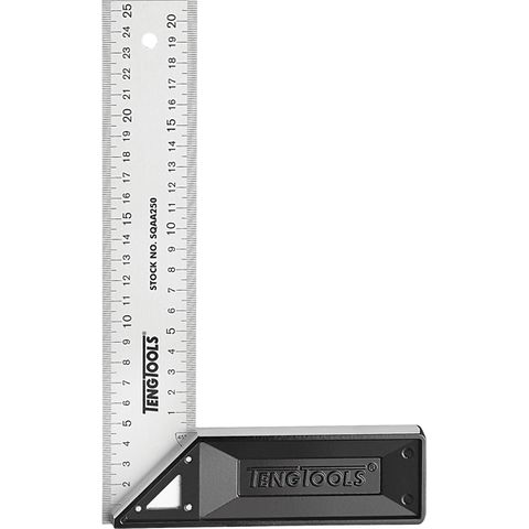 TENG SET SQUARE ALUMINIUM BASE  250mm