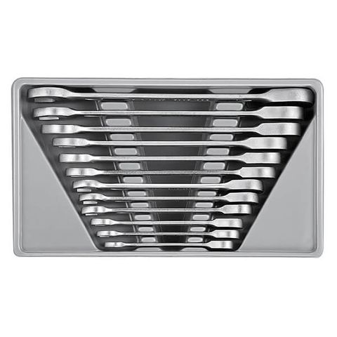 TENG RATCHET FLAT R&OE SPANNER 12PC SET 8-19mm****