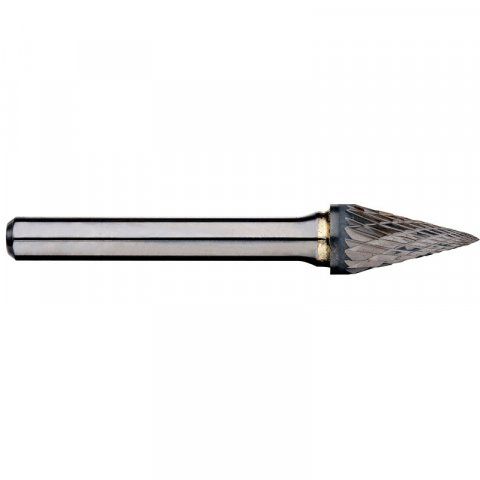 1/4" POINTED CONE CARBIDE BURR