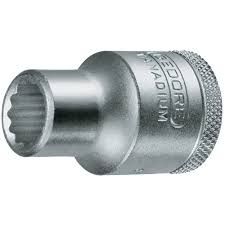 GEDORE 1/2"DR SOCKET 1/2" 12pt