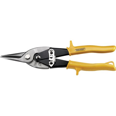TENG HIGH/LEVER.TIN SNIPS 10'' STRGHT.YELLOW