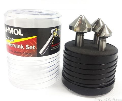 BLU-MOL COUNTER SINK SET 3PC.