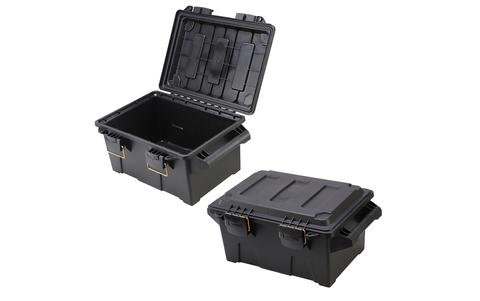 WOODBUILT UTILITY FIELD BOX BLACK COMPACT 15.5L