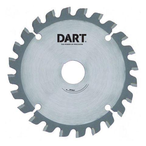 MLLING BLADE 125mmDIAM ALUMINIUM 24T 22mm BORE ''DART''