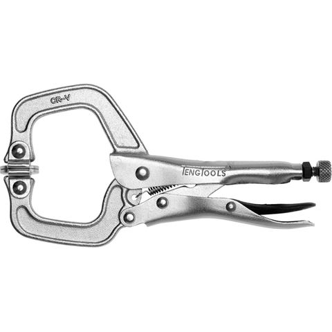 TENG 6'' C-CLAMP W/SWIVEL PAD LOCKING PLIER