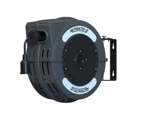 RETRACTA ELECTRICAL CABLE REEL (DARK GREY) - 10A X 20M CABLE