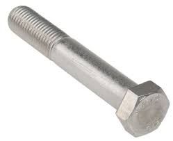 STAINLESS HEX HEAD BOLT M10 X 75