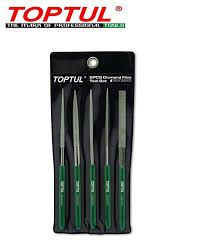 TOPTUL DIAMOND NEEDLE FILE SET 5PC,