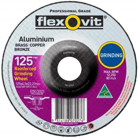 FLEXOVIT ALLOY D/C GRINDING DISC 125mm