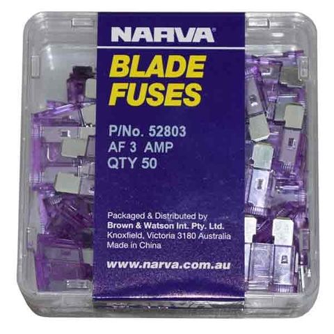 ELEC. BLADE FUSES 15AMP PKT50