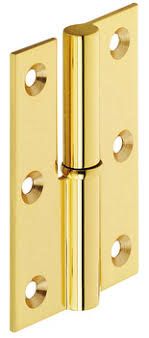 BUTT BRASS HINGE 38mm X 25mm