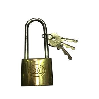 PADLOCK BRASS LONG SHACKLE 25mm