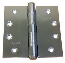 BUTT HINGE W/BEARINGS S/S SATIN 102X76X2.0mm