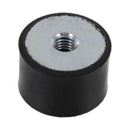 RUBBER BUFFER 30X30X55IRH 8MM FEMALE