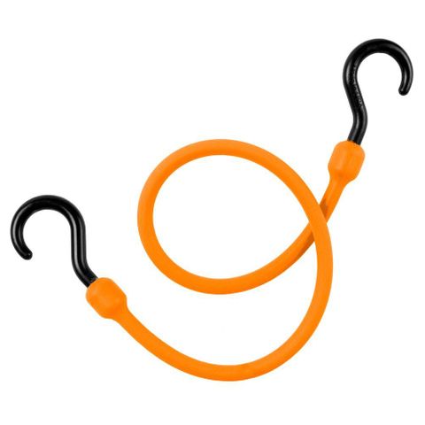 BUNGEE 760mm CINCH CHORD ORANGE HOOK/LOOP