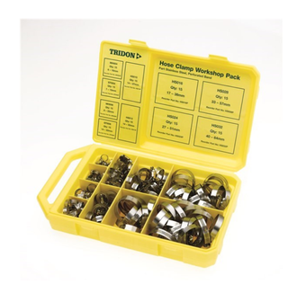 TRIDON HOSE CLAMP KIT 150 PCS