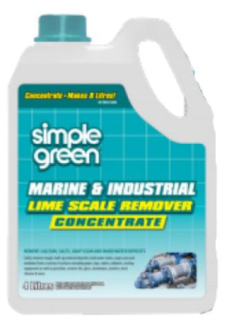 SIMPLE GREEN MARINE/INDSTRL.LIME SCALE REMOV.CONC.4Ltr