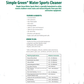 SIMPLE GREEN WATER SPORTS CLEANER/DEGREASER 4Ltr