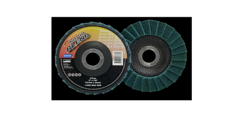 BEAR TEX FLAP DISC 127 X 22 FINE GREEN